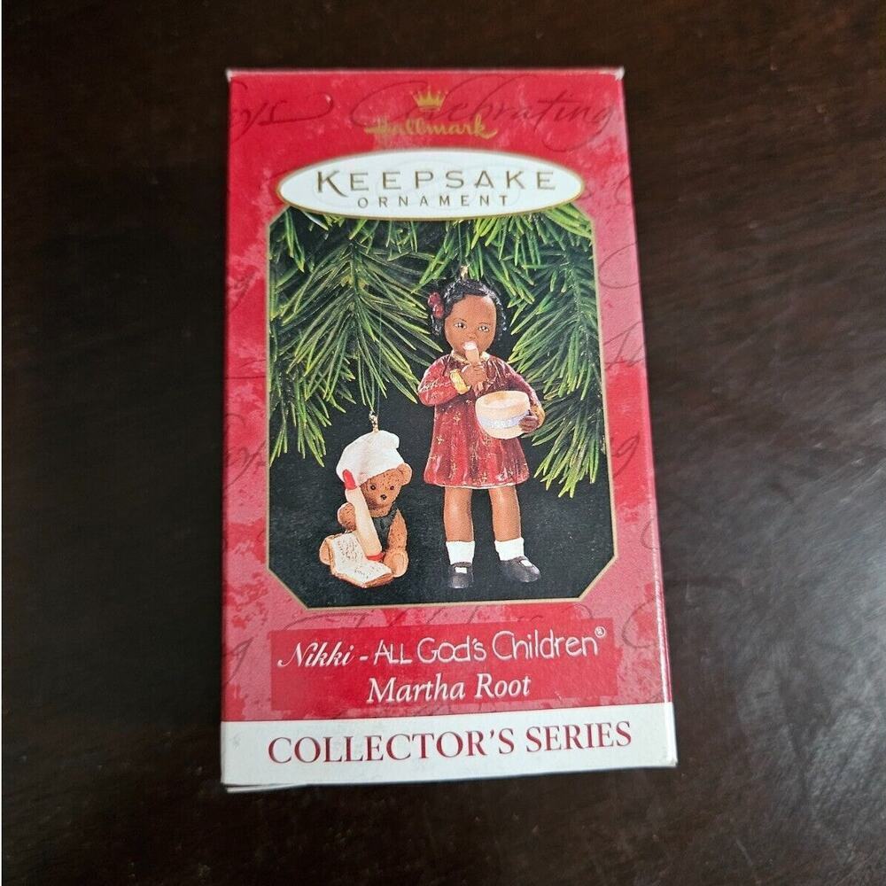 Hallmark Keepsake Ornament Nikki All God's Children #2 by Martha Root 1997